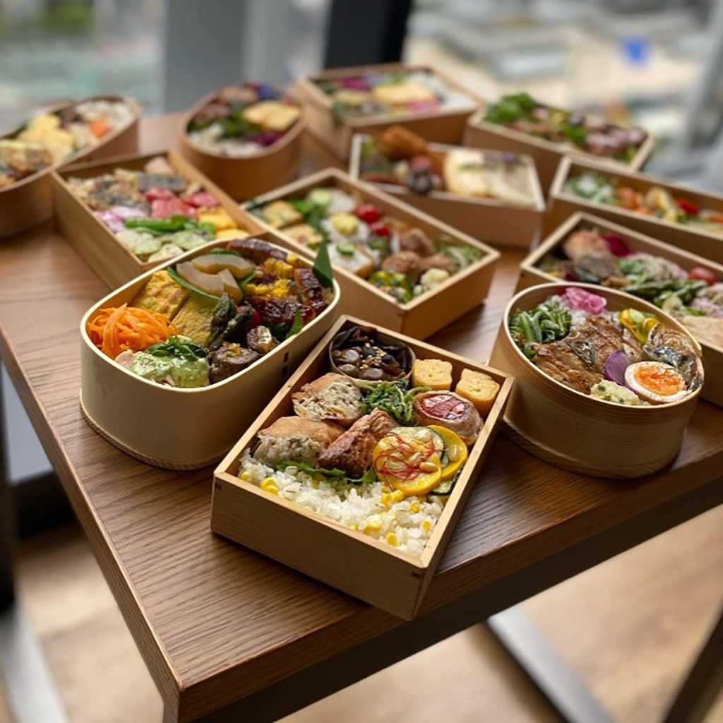 季節を感じる”がコンセプト。アトリエも持つ「ゆうこのこよみ弁当