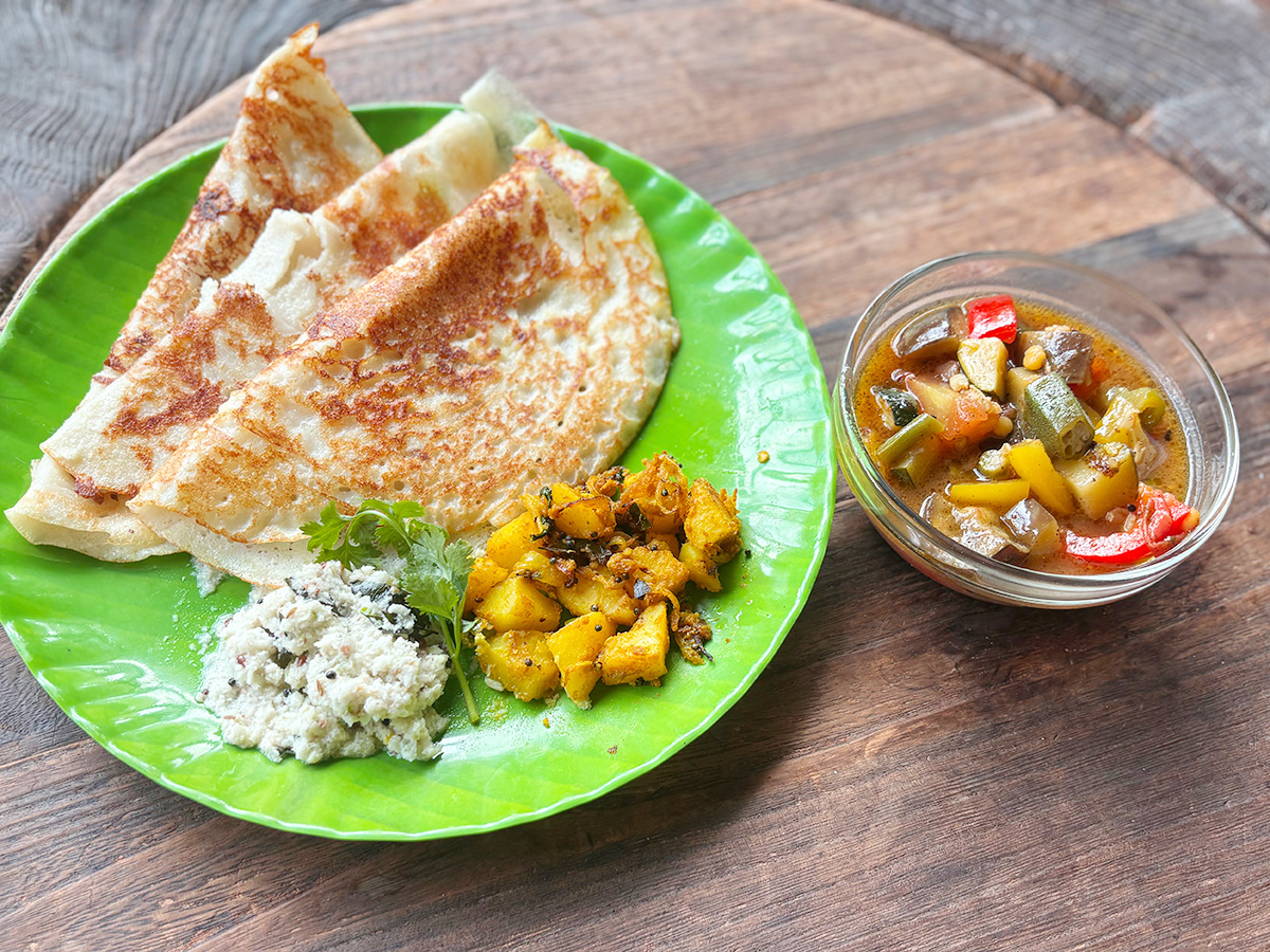 インドの発酵食！ ドーサと本格副菜作り | オレンジページの学校
